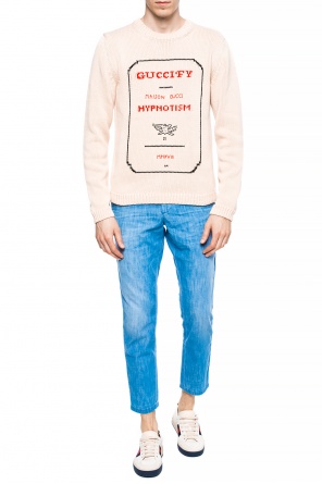 Embroidered sweater, zdjęcie 2 Embroidered sweater od Gucci
